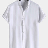 Stand Collar Shirts #This Item Will Shrink After Washing, So We