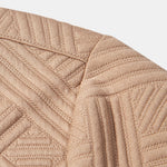 Texture Jacquard Shirt & Shorts Set