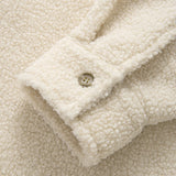 Teddy Fleece Button Up Shirt
