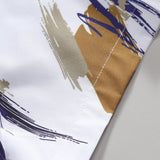 Brushstroke Print Button Up Shirt