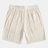 Wave Textured Shirt & Shorts Set