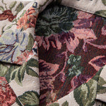 Floral Jacquard Cuban Shirt & Shorts Set