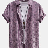 Paisley Print Satin Shirt