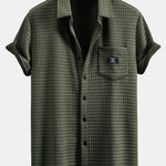 Short Sleeve Waffle Shirt