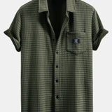 Short Sleeve Waffle Shirt