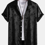 Satin Floral Shirt