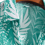 Viscose Leaf Print Shirt