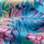 Tropical Plants and Orangutan Print Shirt & Swim Shorts Set
