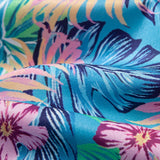 Tropical Plants and Orangutan Print Shirt & Swim Shorts Set