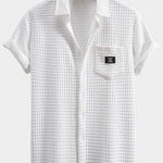 Short Sleeve Waffle Shirt