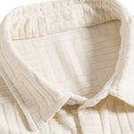 Towelling Jacquard Shirt