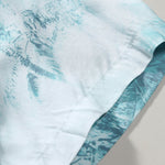 Ink Botanical Print Button Up Shirt