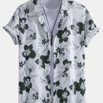 Floral Print Shirt & Swim Short Set