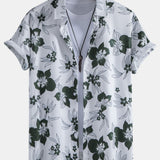 Floral Print Shirt & Swim Short Set