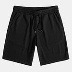 Muscle Fit Ribbed Half Zip Polo & Shorts Set