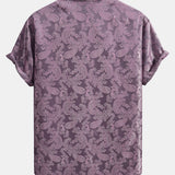 Paisley Print Satin Shirt