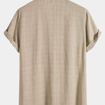 Stand Collar Shirts #This Item Will Shrink After Washing, So We