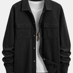 Corduroy Overshirt with Pockets