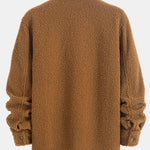 Teddy Fleece Button Up Shirt