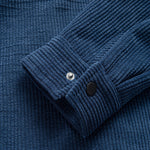 Fleece Lined Corduroy Hooded Overshirt