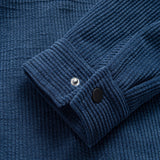 Fleece Lined Corduroy Hooded Overshirt