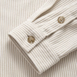 Corduroy Stand Collar Shirt