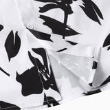 Floral Print Shirt & Swim Shorts Set