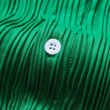 Wave Textured Button Up Shirt