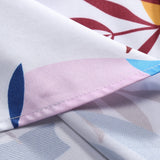 Colorful Leaf Print Button Up Shirt