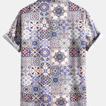 Moroccan Tile Print Shirt