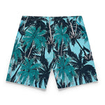 Tropical Print Shirt & Tropical Print Swim Shorts Set