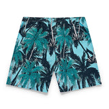 Tropical Print Shirt & Tropical Print Swim Shorts Set