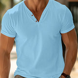 TAILORED V NECK SHIRT FOR MEN