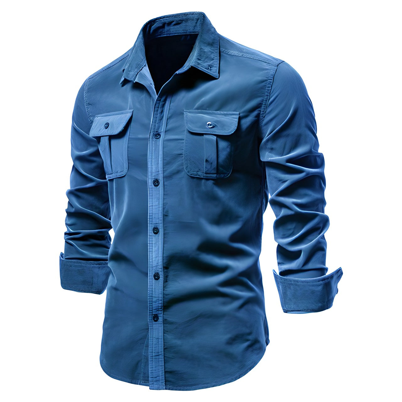 Cornelius | Military Style Casual Shirt