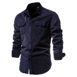 Cornelius Military Style Casual Shirt