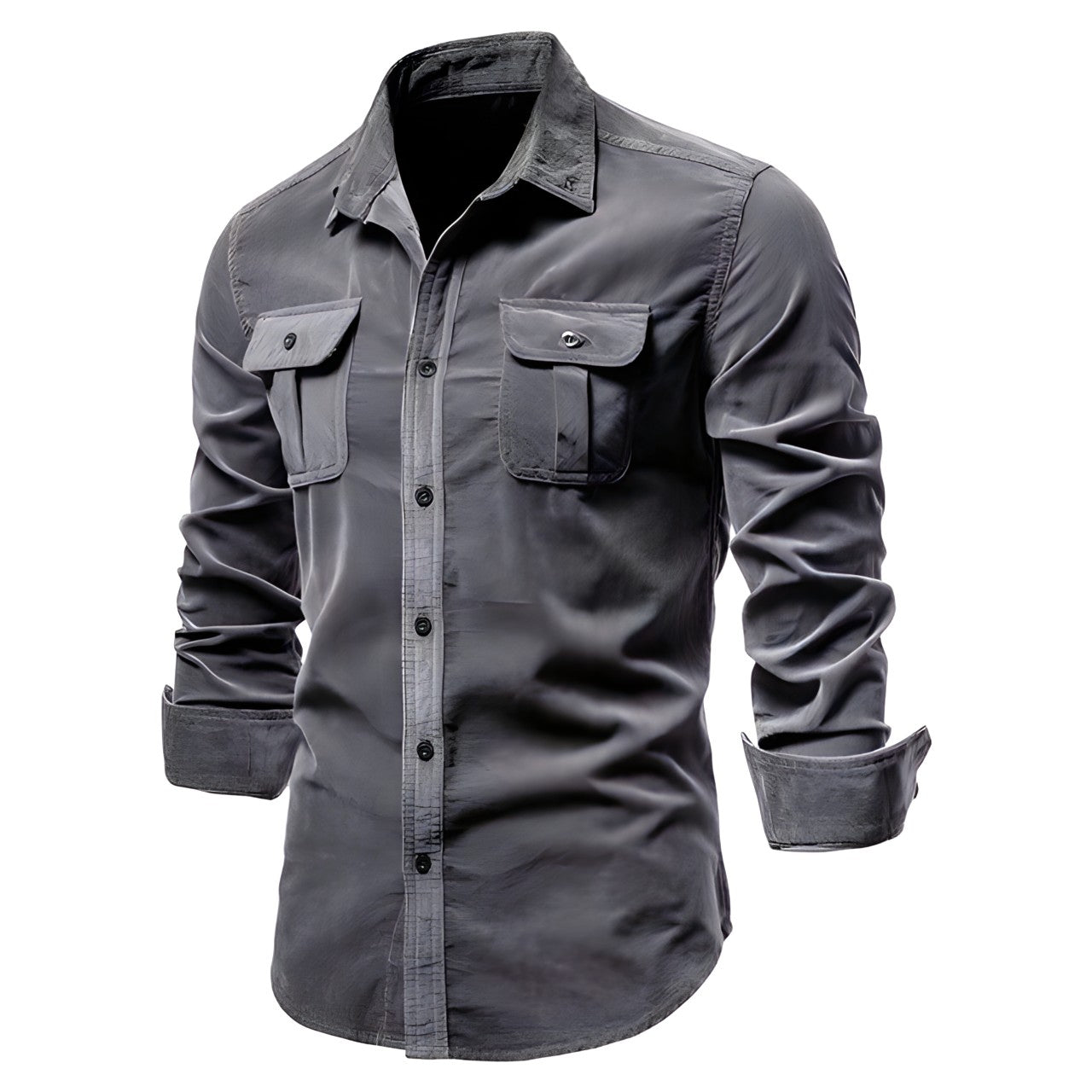 Cornelius | Military Style Casual Shirt