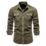 Cornelius Military Style Casual Shirt