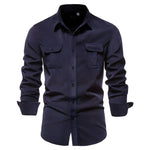 Cornelius Military Style Casual Shirt