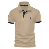 CONTRAST POLO SHIRT FOR MEN
