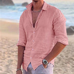 COTTON LINEN SHIRT FOR MEN