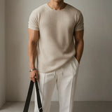 KNIT T-SHIRT FOR MEN