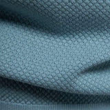 Open-Collar Pointelle Knit Polo