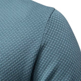 Open-Collar Pointelle Knit Polo