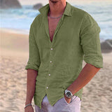 COTTON LINEN SHIRT FOR MEN