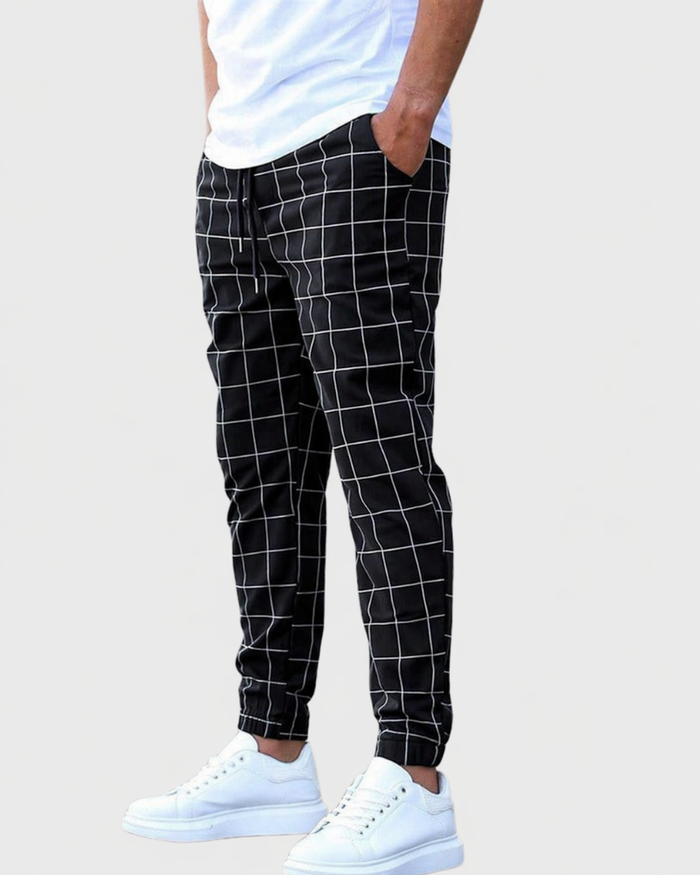 Edrien | Fashion Grid Joggers