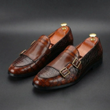 Whitman Double Monk Strap Loafers