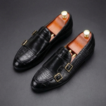 Whitman Double Monk Strap Loafers