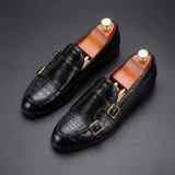 Whitman Double Monk Strap Loafers