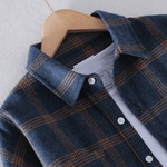 CHECKERED BUTTON SHIRT FOR MEN
