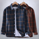 CHECKERED BUTTON SHIRT FOR MEN